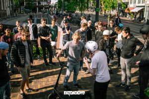 (Guerilla) Marketing Internship in Amsterdam Fatdaddy is looking for Marketing and Social Media Interns who like to explore the world of a small but growing business that sells Urban Transportation from big brands like Segway, Boosted Boards, Onewheel and Coast Cycles while drinking vodka.