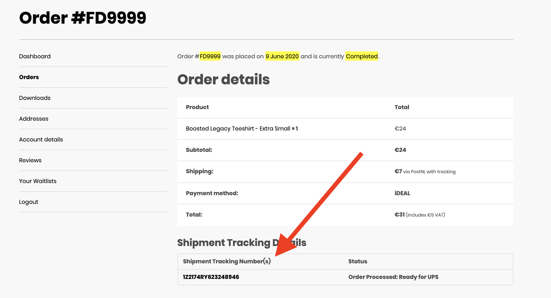 Trackingnummer Ups Trackingnummer Ups