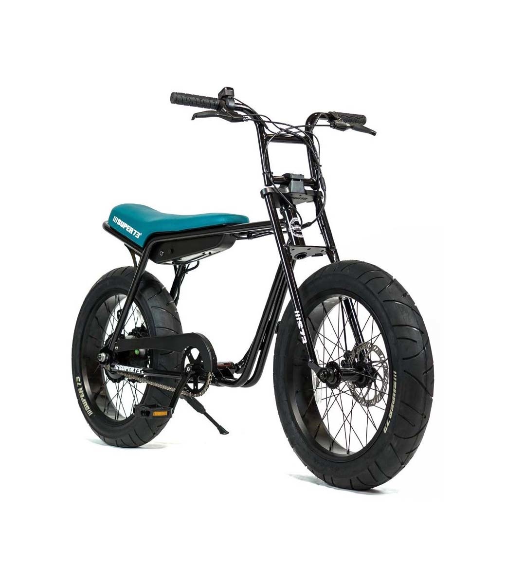 SUPER73-ZG Jet Black The SUPER73-ZG is perfect for exploring the city. The compact frame and the EPAC 250W internal hub motor make an excellent vehicle for anyone who wants the superior feeling of a regular SUPER73 with a smaller frame.