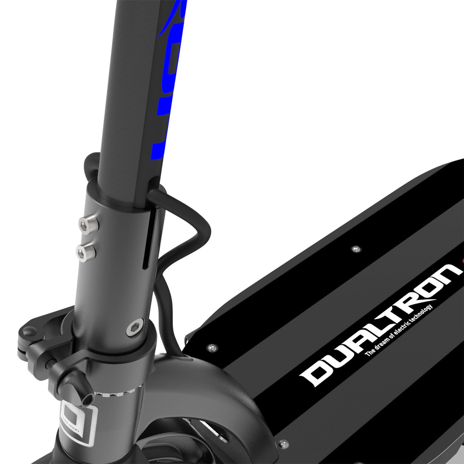 Dualtron Spider v2 Limited Edition You asked for a lightweight, powerful electric scooter that is easy to take with you on the train and bus. Dualtron's answer is the new Dualtron Spider!  Featuring all the great technology that is in the larger Dualtron Scooters, the Dualtron Spider has 3,000 watt BLDC magnesium alloy motors and carbon fiber handlebars to shave off the added weight.  20 kilo, 60 km range, and a max capable speed of 60 kilometers per hour.  Nuff said! The Dualtron Spider Limited comes with a 40% larger capacity battery (24.5Ah vs 17.5Ah) and wider tires (2.25" vs 2") then the regular Spider. Speed: 60km Range: 60km  
