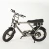 Knaap bike Spacegrey Enjoy ultimate comfort with the Knaap Spacegrey e-bike's full suspension, powerful 1200 lumen LED lights, lightweight aluminum frame, and extra-long saddle for smooth, safe rides