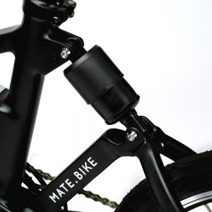 Mate City Legacy Black - 500W The MATE.BIKE City Legacy Black is the ultimate in cycling versatility that’s sure to add excitement to your daily life – all without breaking a sweat, if you choose. Easily foldable, lightweight and jam packed with smart features like full suspension, disc brakes, powerful motor, long-lasting battery, and all-terrain tires. Nicely packaged in a fun, utilitarian design. Hip and cool enough for everyone to ride, it inspires you head outdoors and take it for a spin. Speed: 32 km/h Range: 50 km