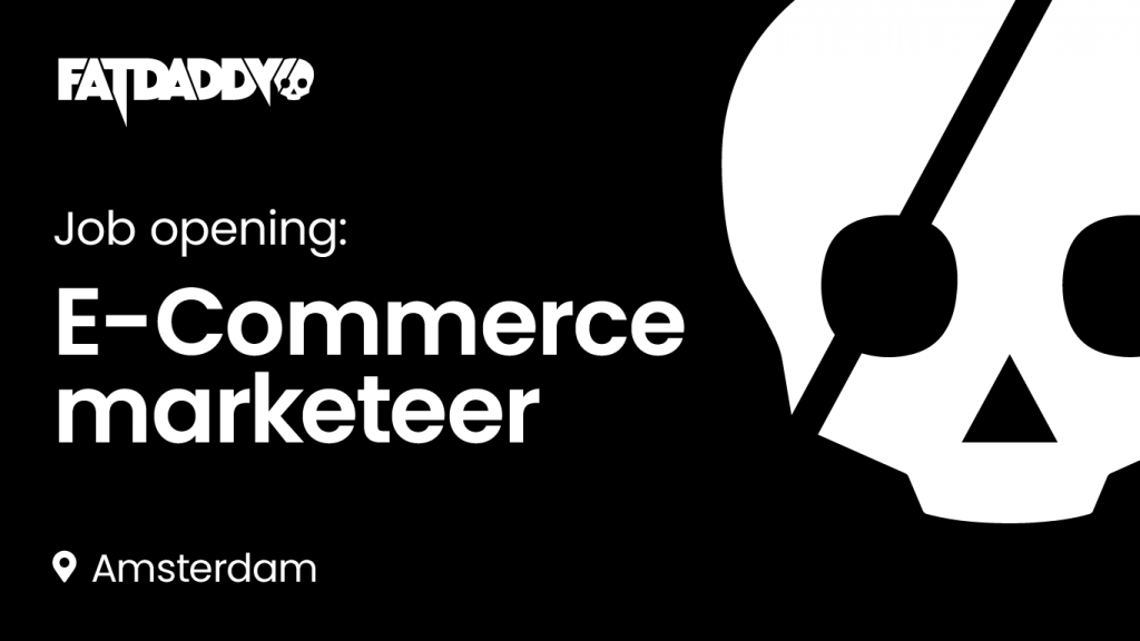 Job opening: E-Commerce marketeer Job opening: E-Commerce marketeer Do you have an affinity with mobility and would you like to promote these products in our webshop, social media and stores? This is a must read vacancy for you.