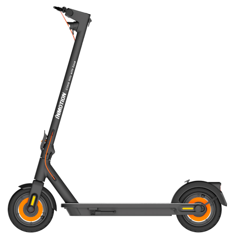 Inmotion Climber The Inmotion Climber is the bigger brother of the Inmotion / Lemotion S1F, and equipped with two motors. The two motors can deliver instant power up to 750W, which means that no slope is too steep. And when you unlock the scooter it will go up to 38km/h with ease (unlocked).