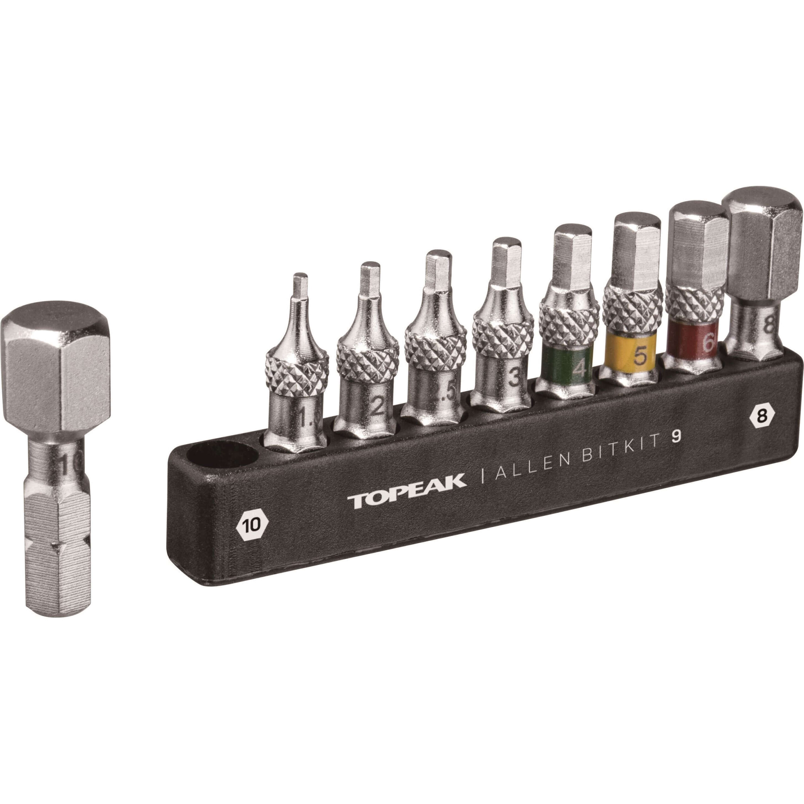 Topeak Long Allen Bit Set Allen Bit Kit 9