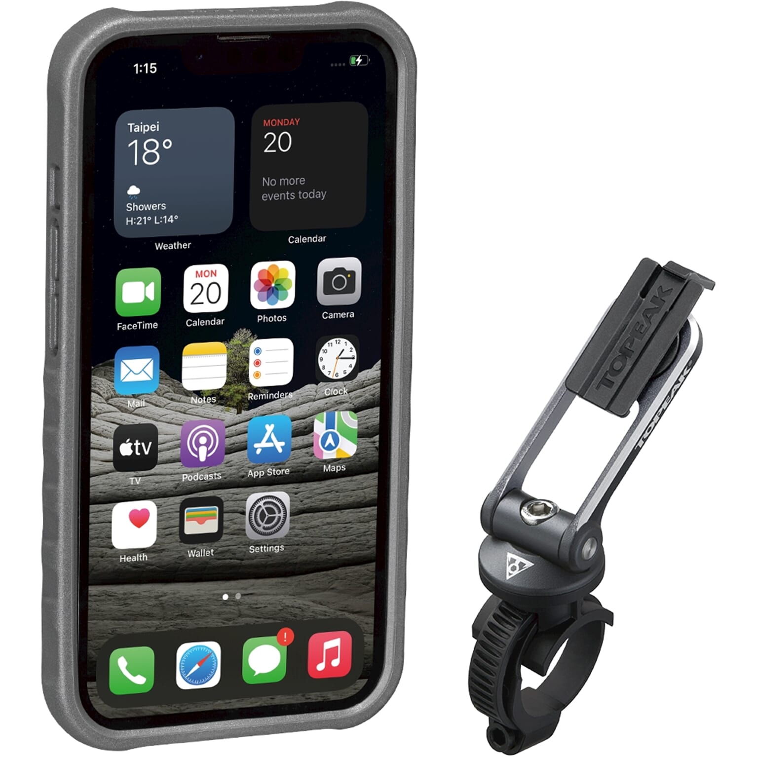 Topeak Phone Holder RideCase iPhone 13 Pro & Mounting