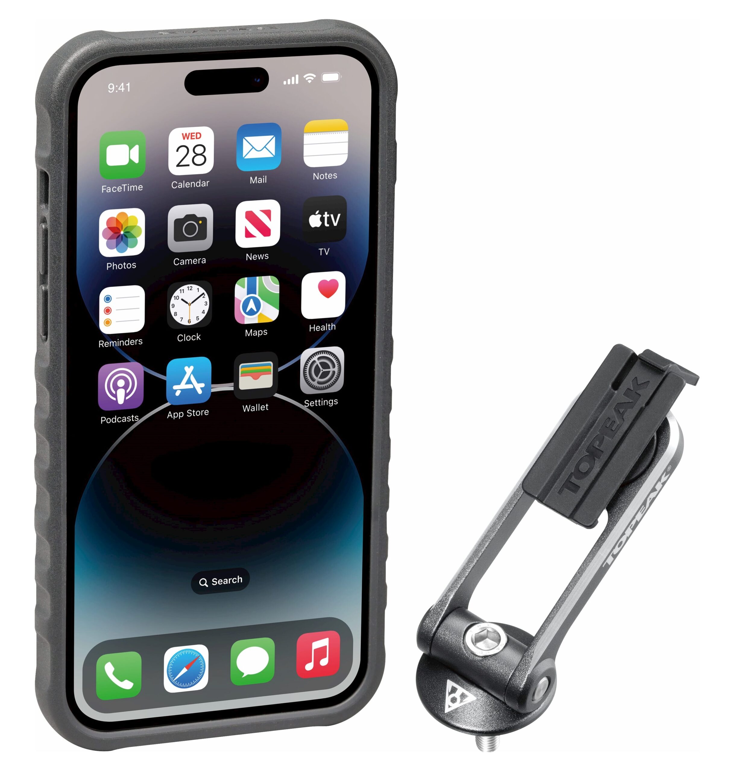 Topeak Phone Holder RideCase iPhone 14 Pro Max & Mounting