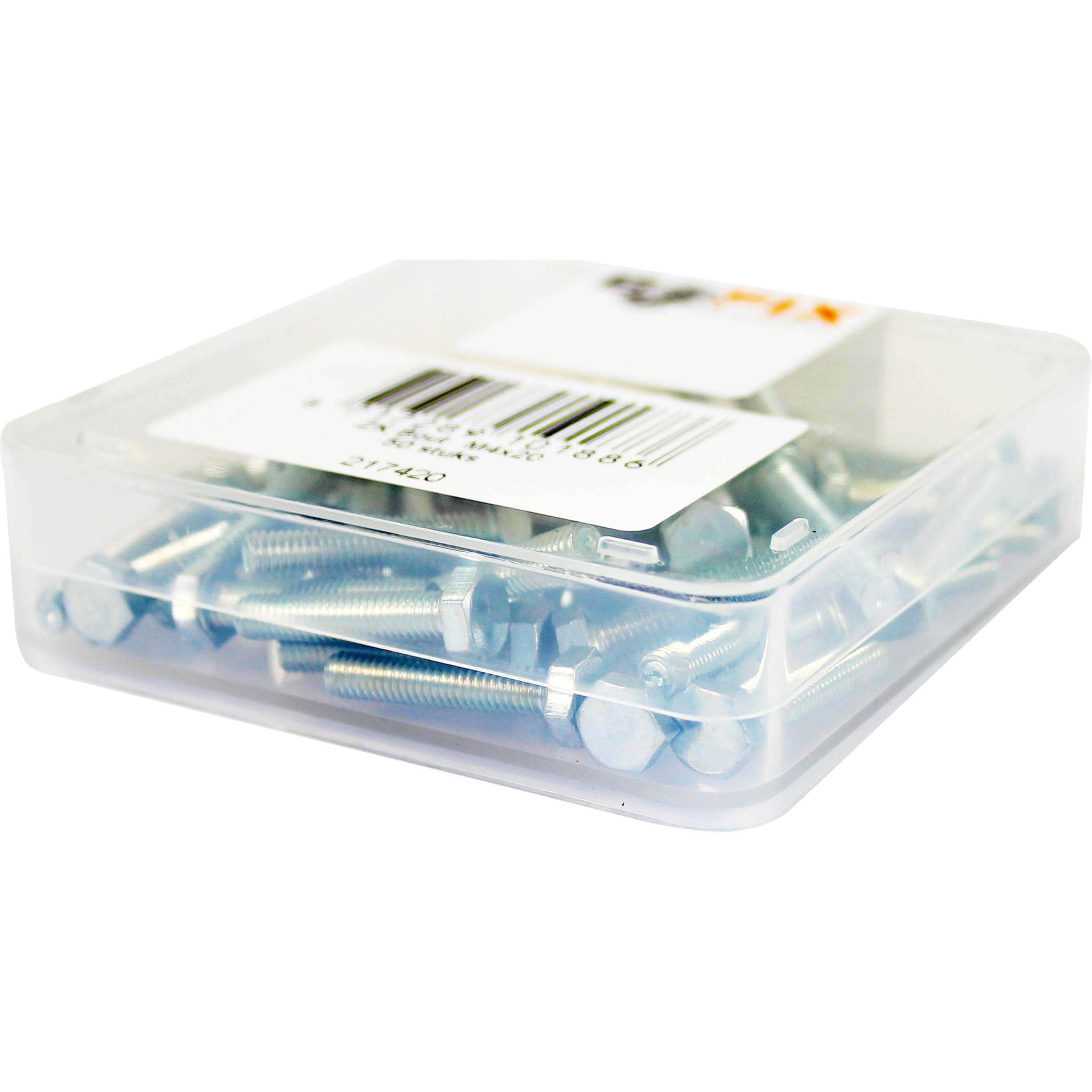 Bofix Box Hex Head Bolt M4x20 (50 Pieces)