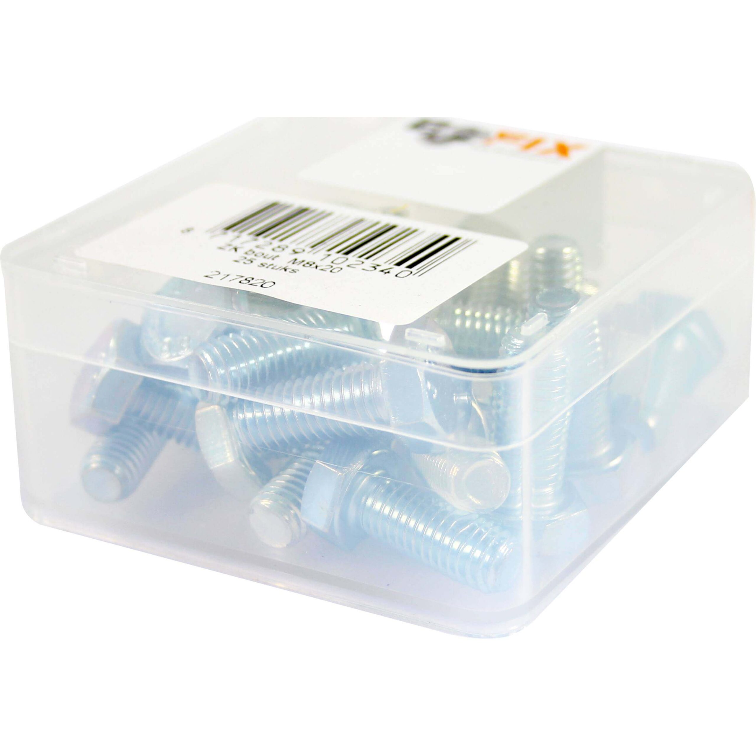 Bofix Box Hex Head Bolt M8x20 (25 Pieces)