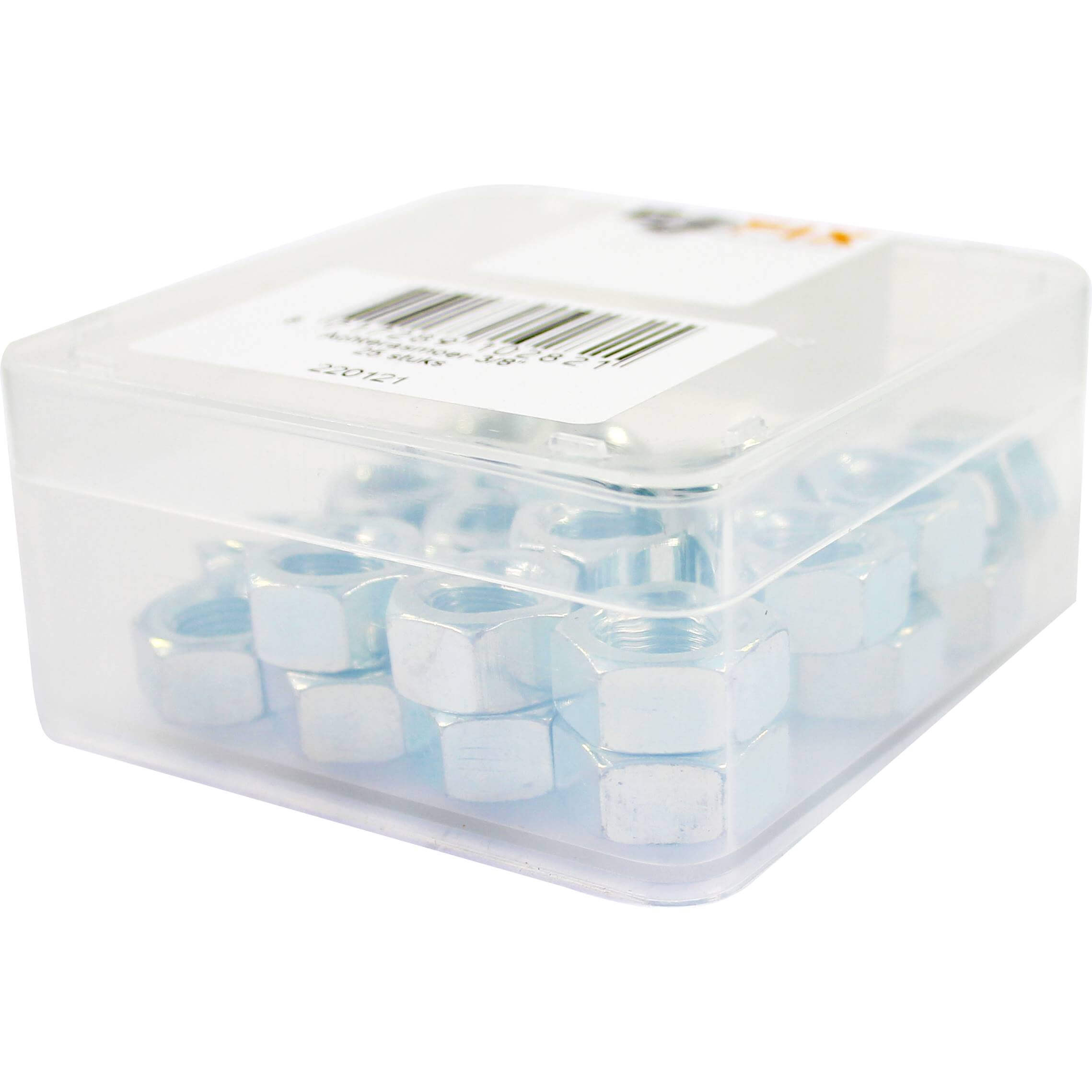 Bofix Box Rear Axle Nut 3/8 Including Fav (25 Pieces)