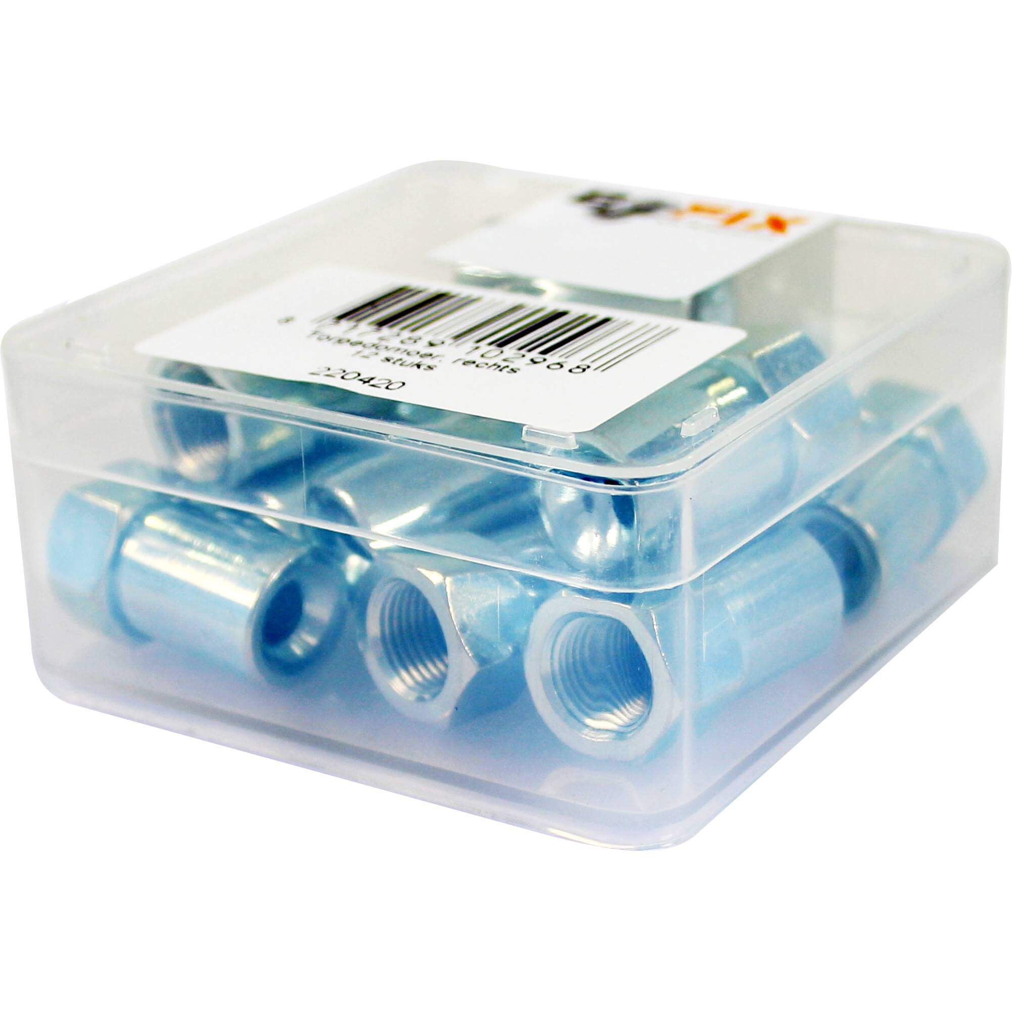 Bofix Box Axle Nut Torpedo/Sram Right (12 Pieces)