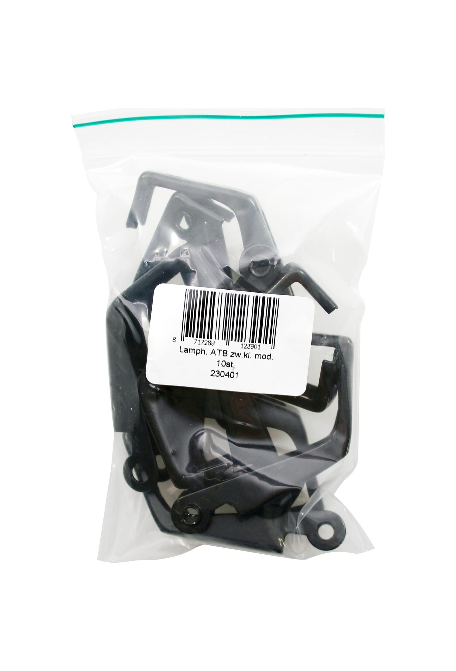 Bofix Box Lamp Hook ATB Black (10 Pieces)