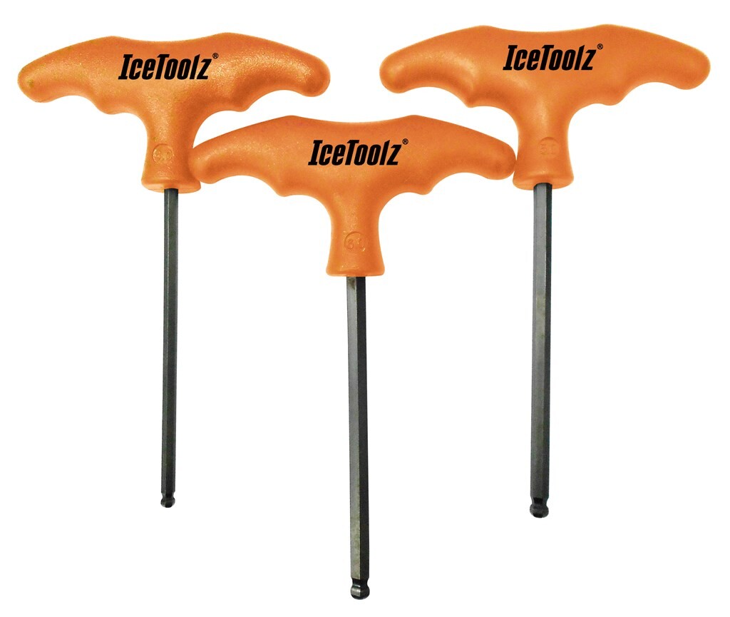 IceToolz Allen Key 4/5/6mm Set with T-Handle IceToolz Allen Key 4/5/6mm Set with T-Handle