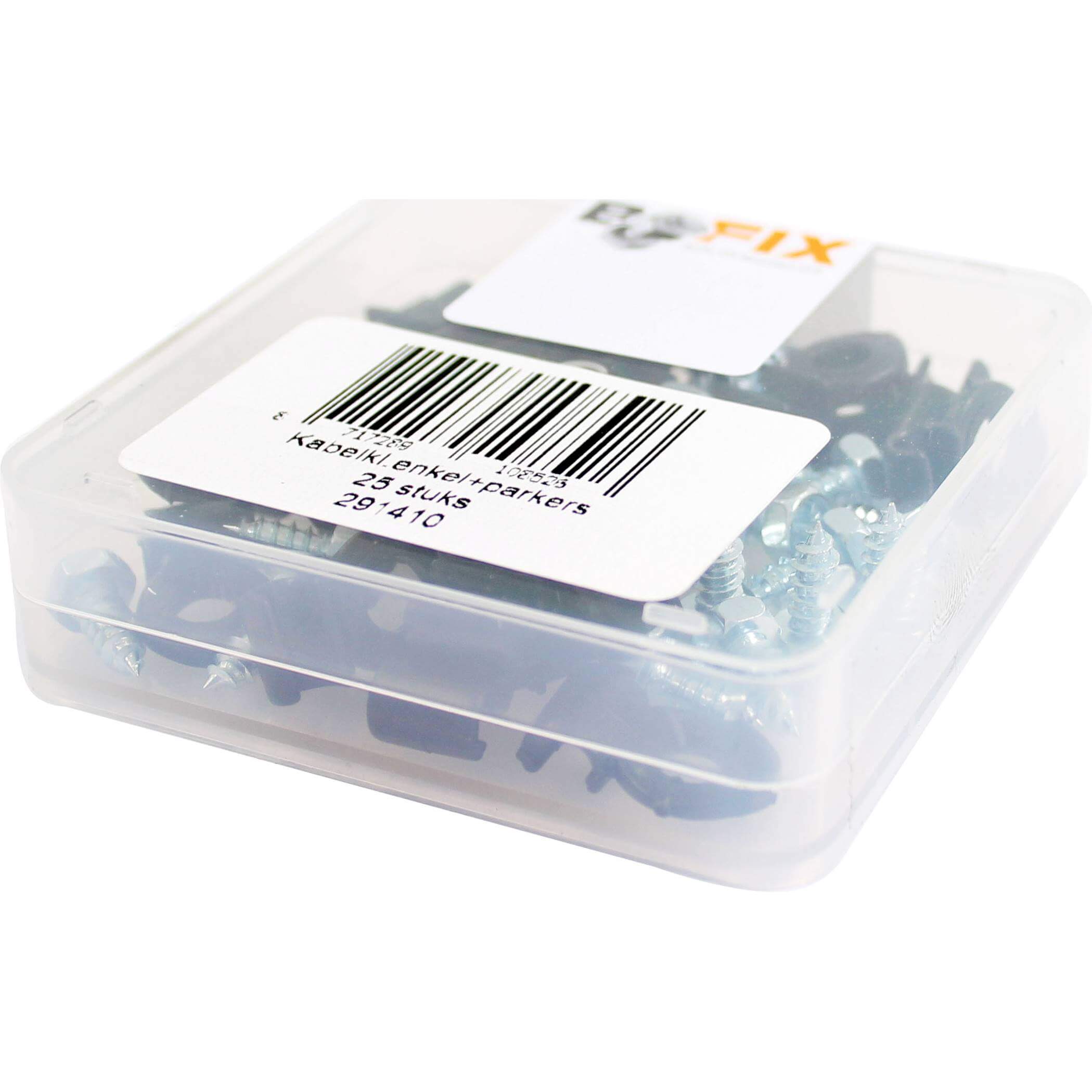Bofix Box Cable Clamp Single + Parker (25 Pieces)