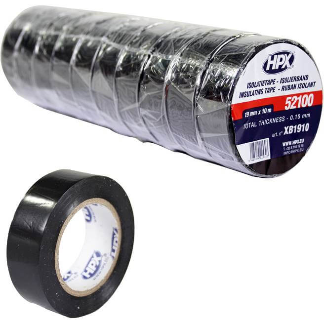 Nitto Roll Tape 10 Mtr Black (10 Pieces)