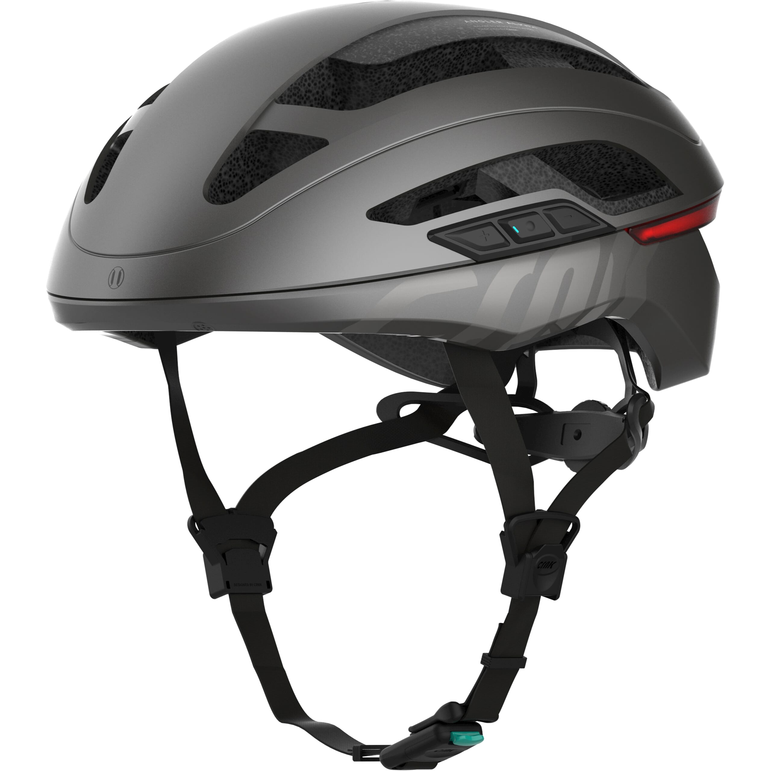 CRNK Smart Helmet Angler Alpha Metallic Black M 55-58cm CRNK Smart Helmet Angler Alpha Metallic Black M 55-58cm
