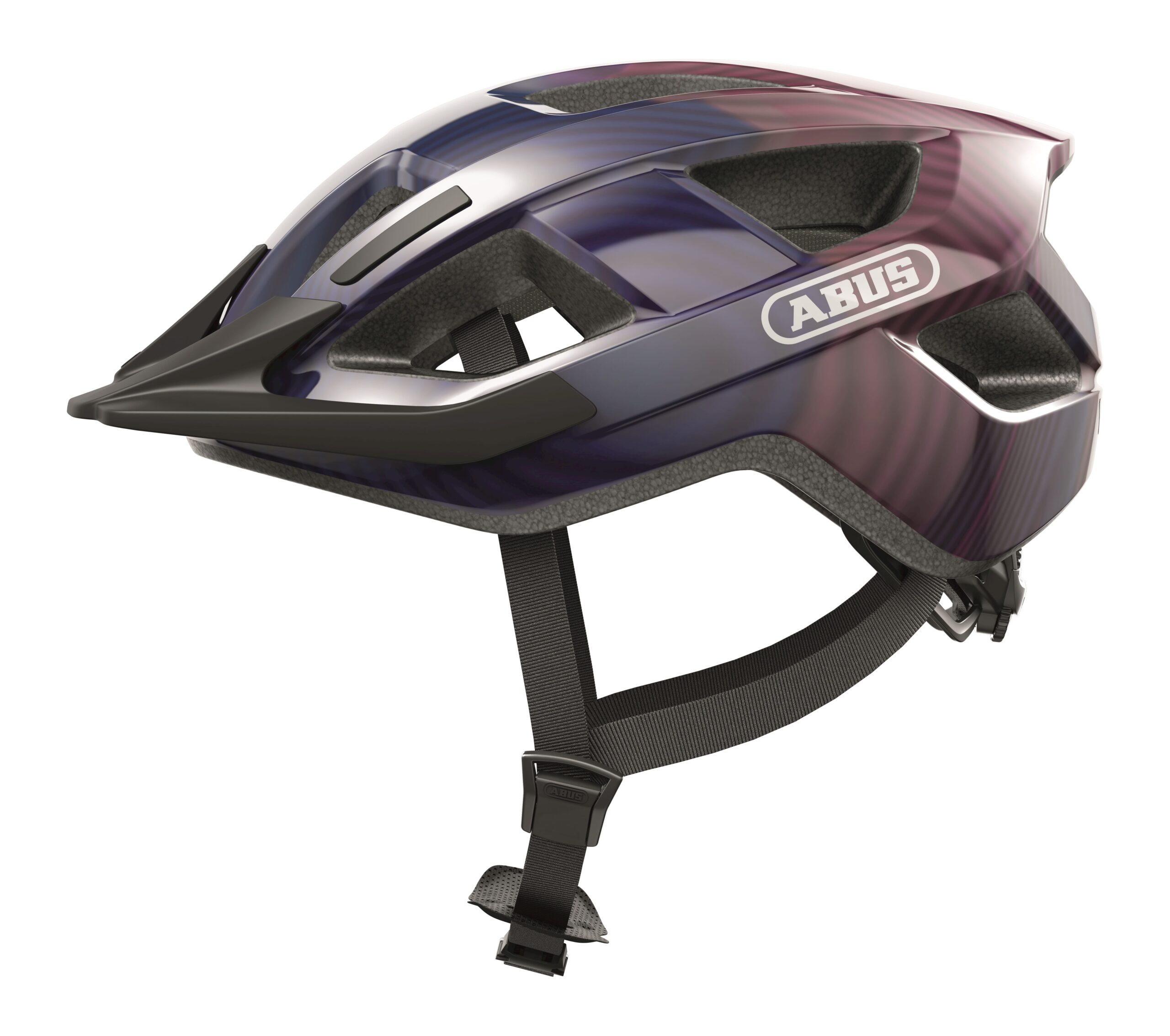 Abus Helmet Aduro 3.0 Purple Waves M 52-58cm