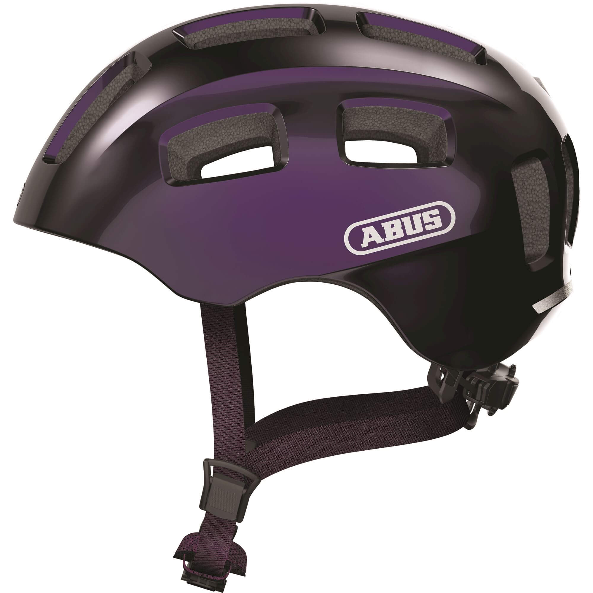 Abus Helmet Youn-I 2.0 Black Violet M 52-57cm Abus Helmet Youn-I 2.0 Black Violet M 52-57cm