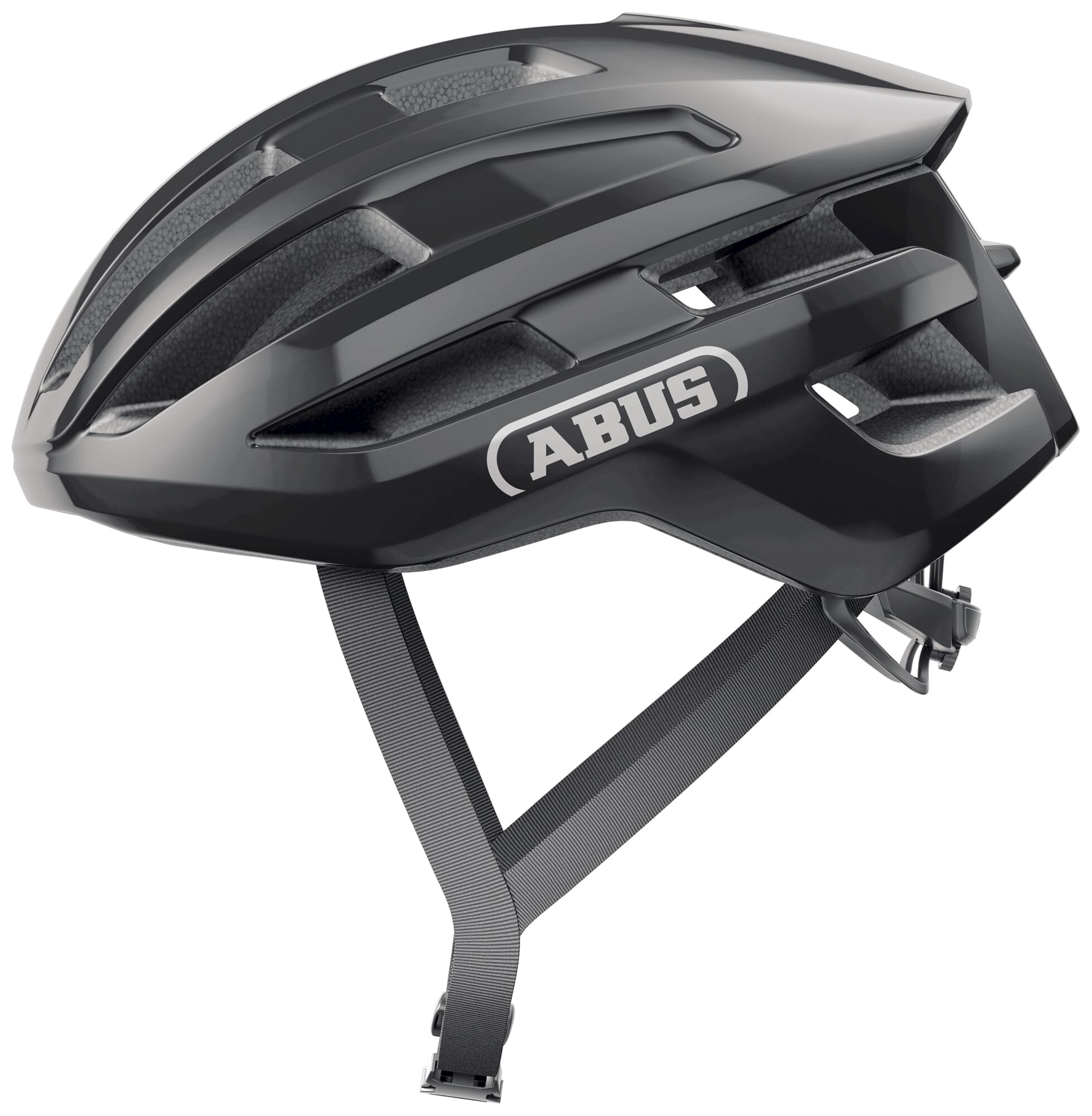 Abus Helmet PowerDome Shiny Black S 51-55cm Abus Helmet PowerDome Shiny Black S 51-55cm