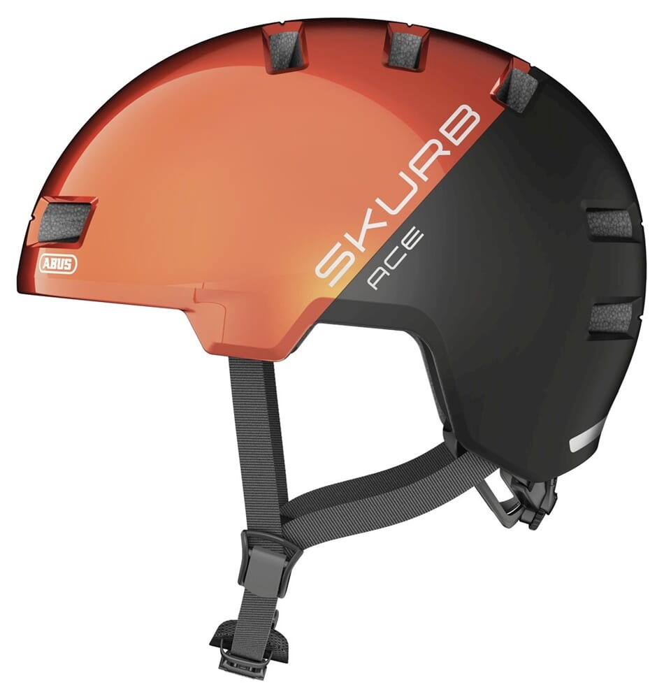Abus Helmet Skurb Ace Goldfish Orange S 52-56cm Abus Helmet Skurb Ace Goldfish Orange S 52-56cm
