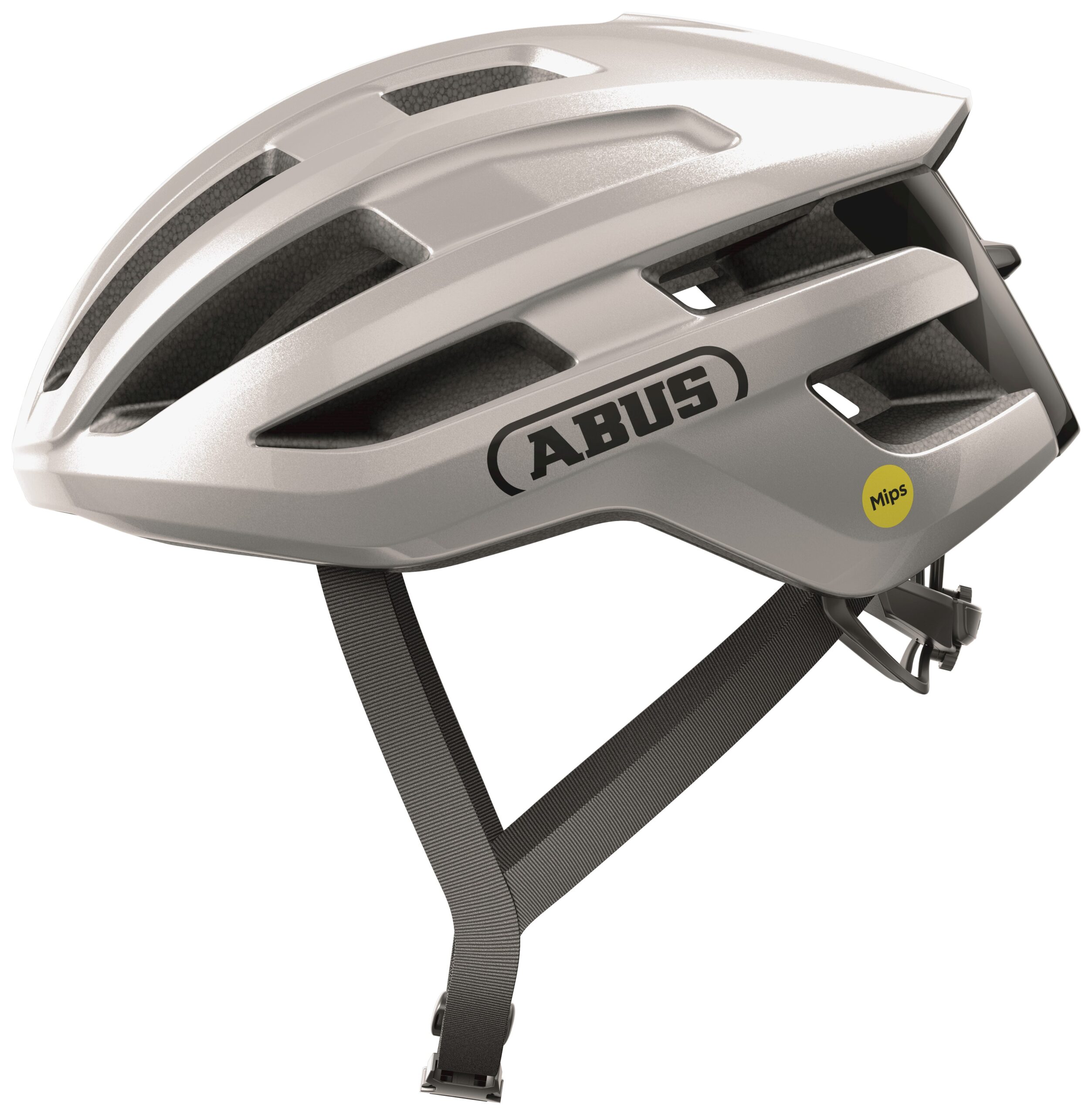 Abus Helmet PowerDome MIPS Gleam Silver M 54-58cm Abus Helmet PowerDome MIPS Gleam Silver M 54-58cm
