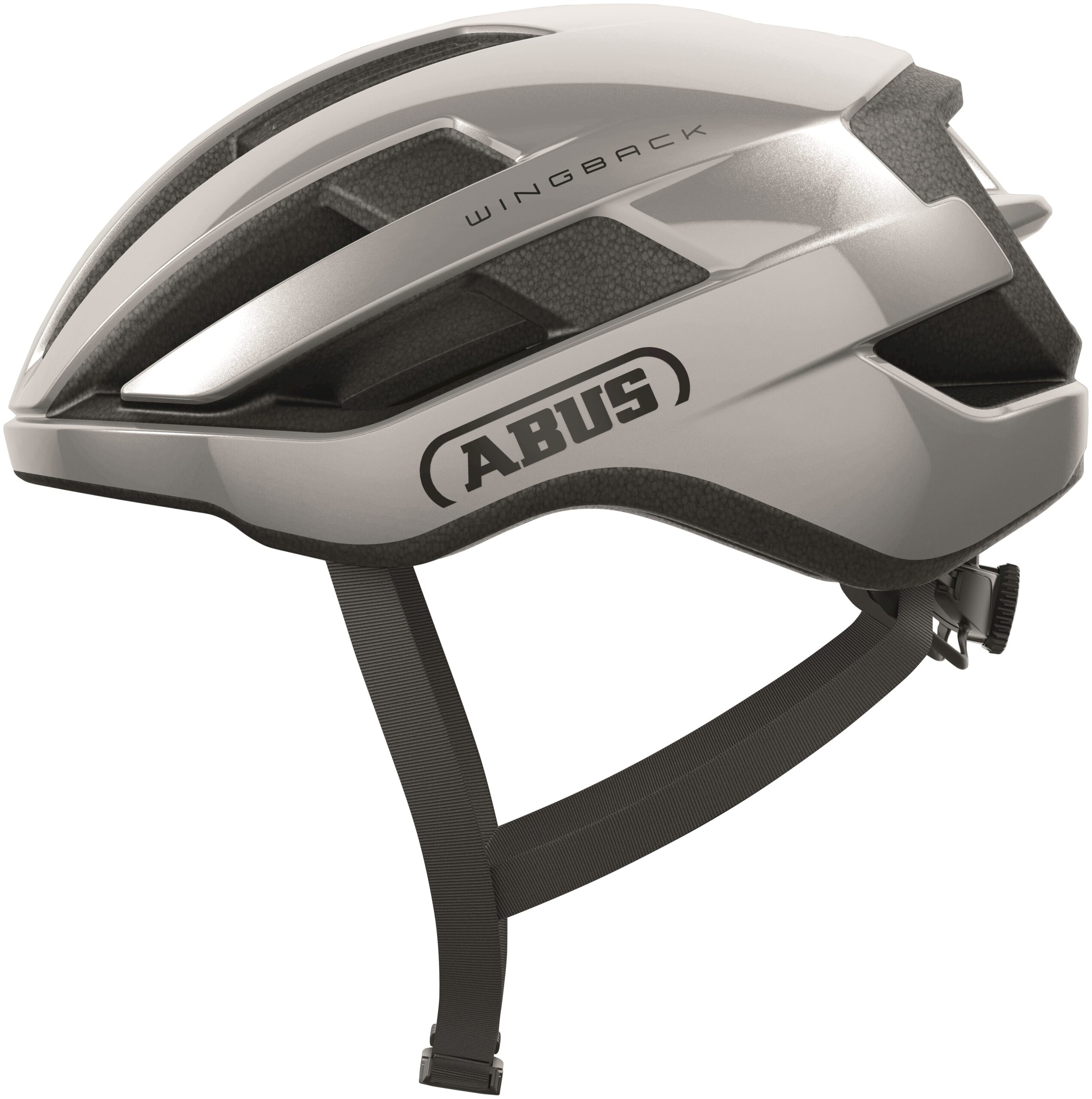 Abus Helmet Wingback Gleam Silver L 57-61cm Abus Helmet Wingback Gleam Silver L 57-61cm