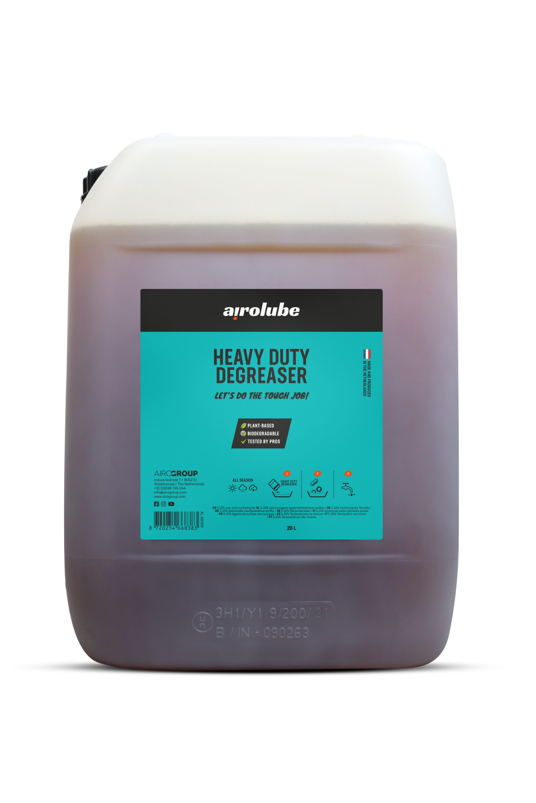 Airolube Heavy Duty Degreaser 20L