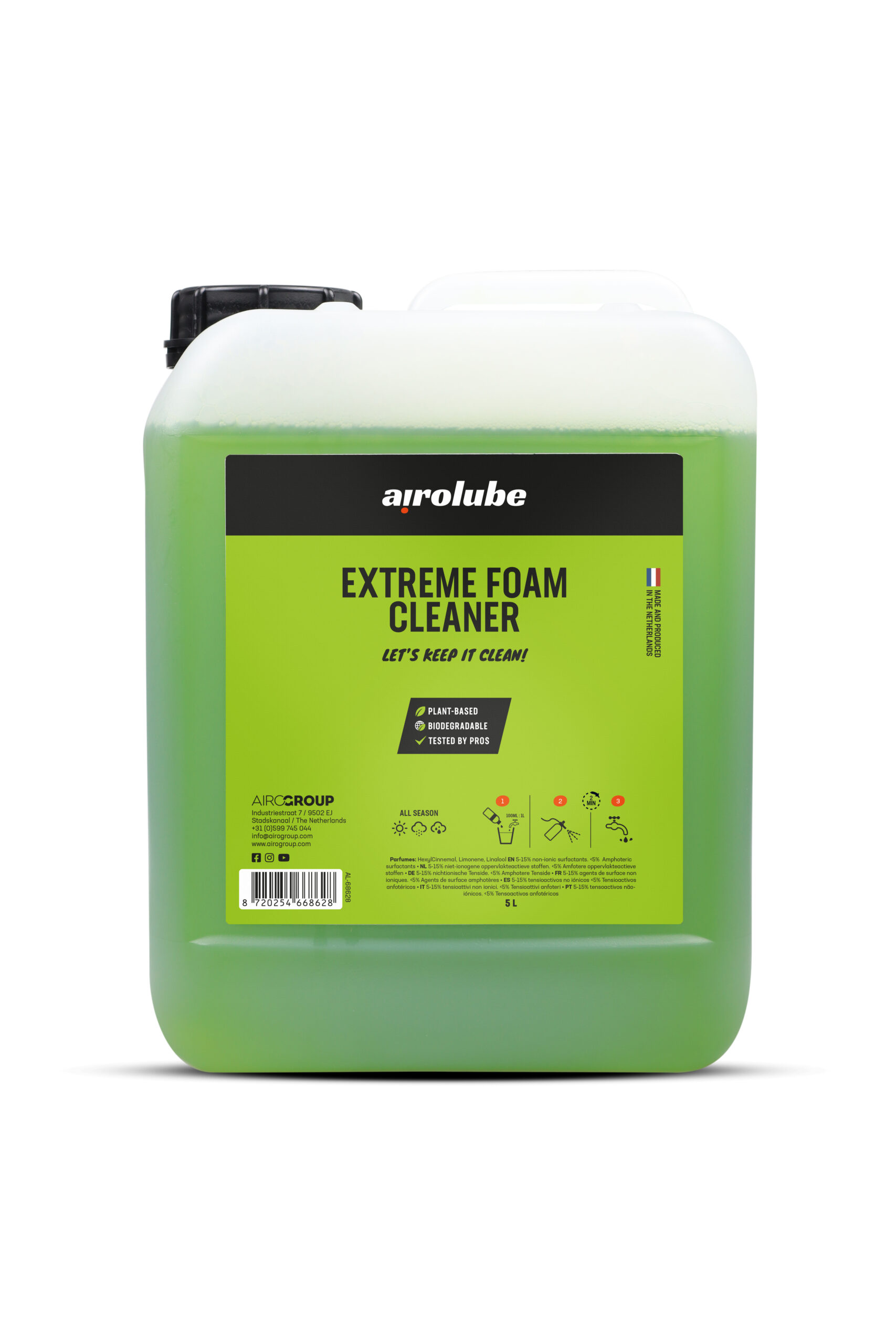 Airolube Extreme Foam Cleaner 5L