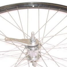 Roland Rear Wheel 28 X 1 1/2 Shimano RN V38 Black Zinc Spokes