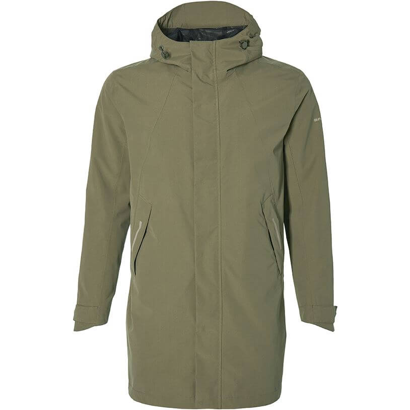 Basil Rain Parka Mosse Men Olive Green L