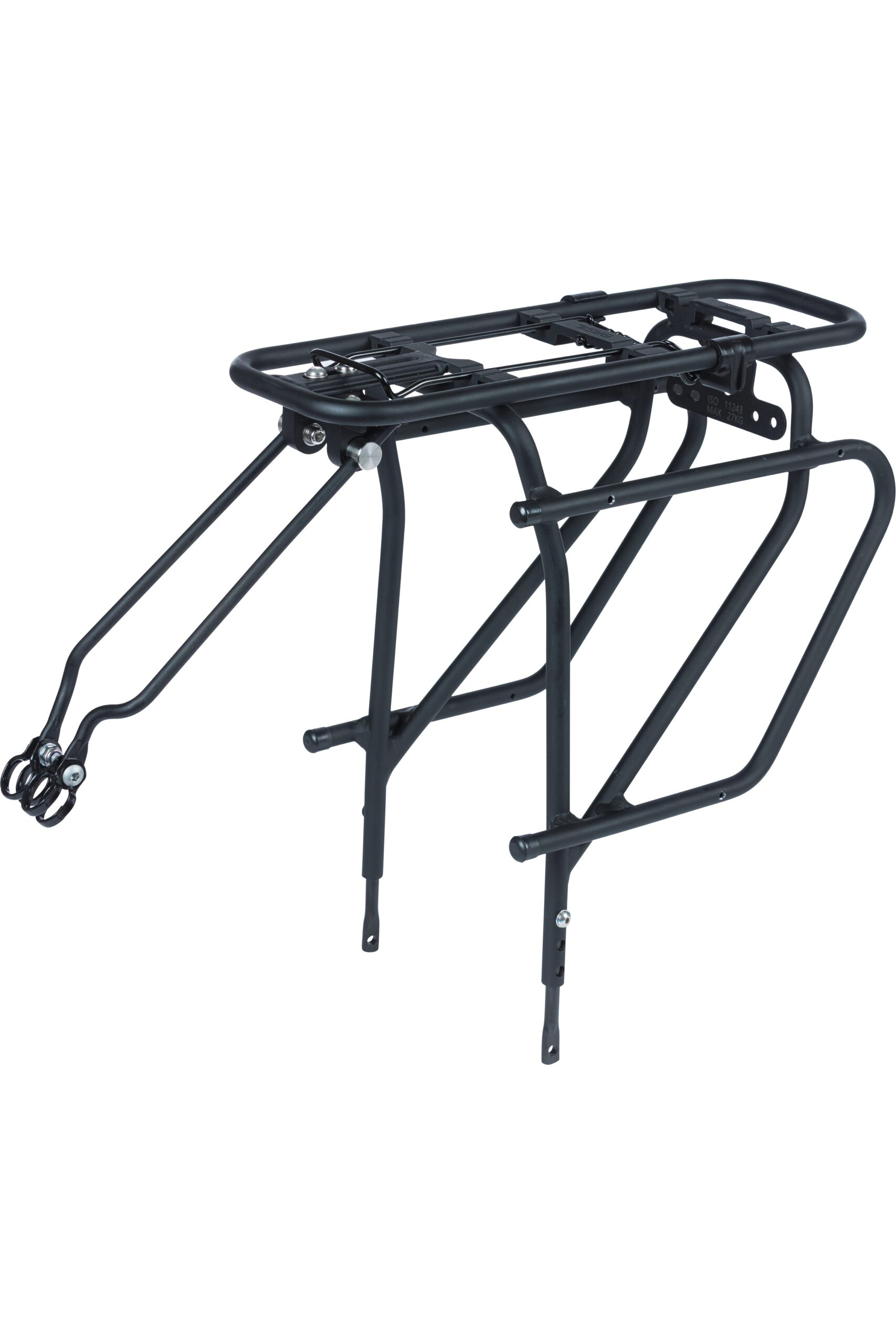 Basil Rear Carrier Universal MIK MIK Studs Matte Black