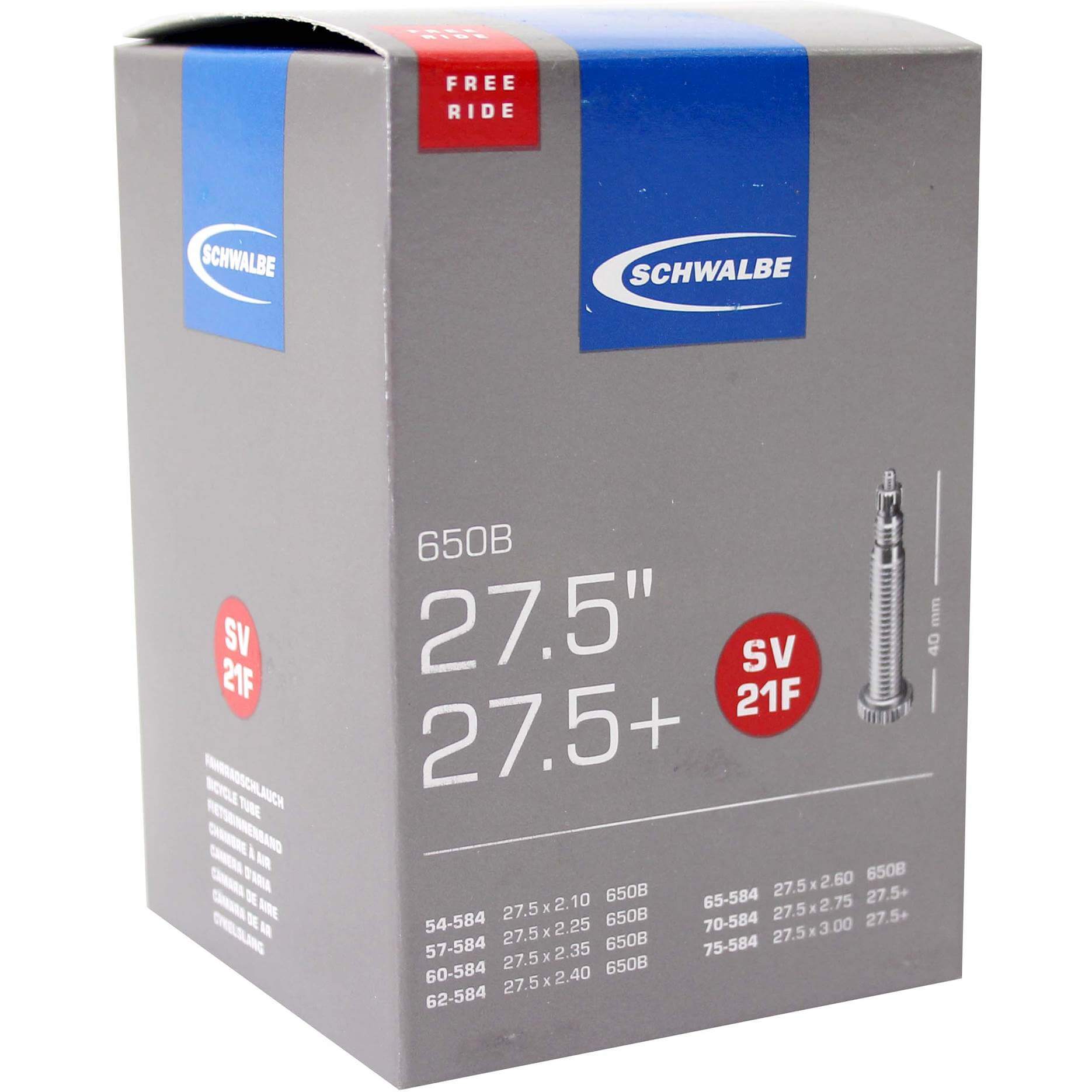 Schwalbe Bnb SV21F Freeride 27.5 x 2.10 - 3.00 Fv 40mm Schwalbe Bnb SV21F Freeride 27.5 x 2.10 - 3.00 Fv 40mm