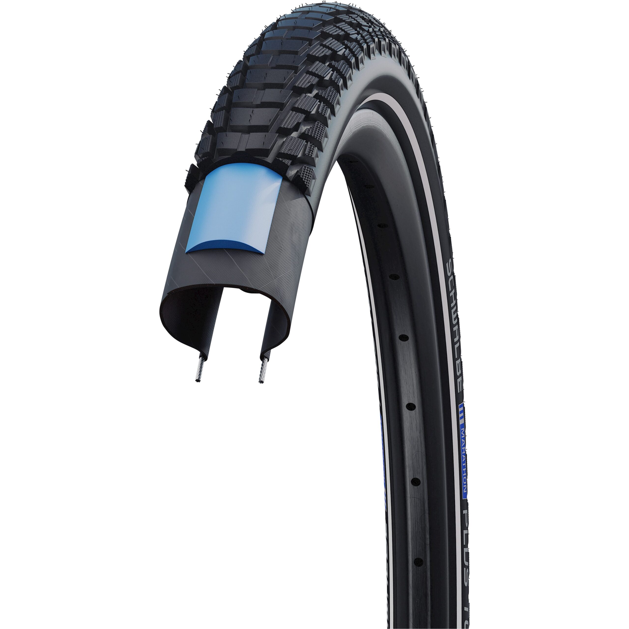 Schwalbe Btb Marathon Plus Tour 28 x 1.75 Black Reflective Schwalbe Btb Marathon Plus Tour 28 x 1.75 Black Reflective