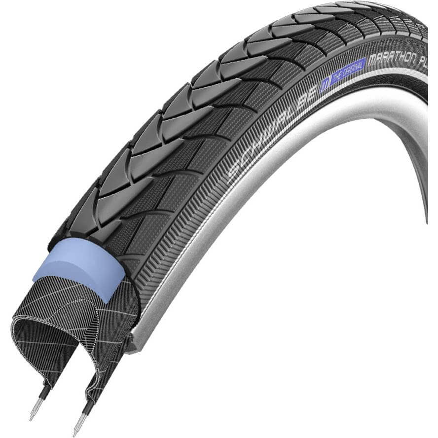 Schwalbe Btb Marathon Plus 26 x 2.00 Black Reflective Schwalbe Btb Marathon Plus 26 x 2.00 Black Reflective