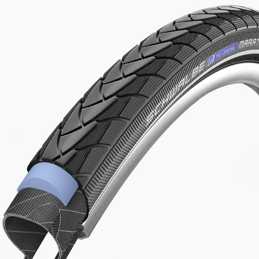Schwalbe Btb Marathon Plus 28 x 1 1/2 Black Reflective Schwalbe Btb Marathon Plus 28 x 1 1/2 Black Reflective