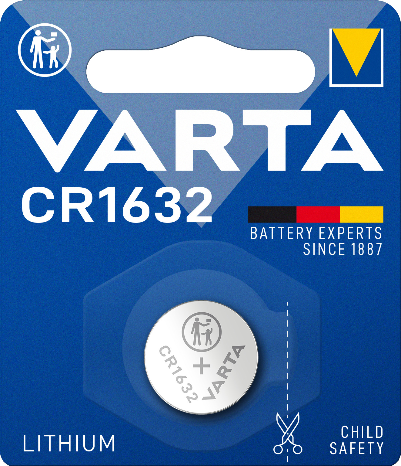 Varta Battery CR1632 Lithium 3V