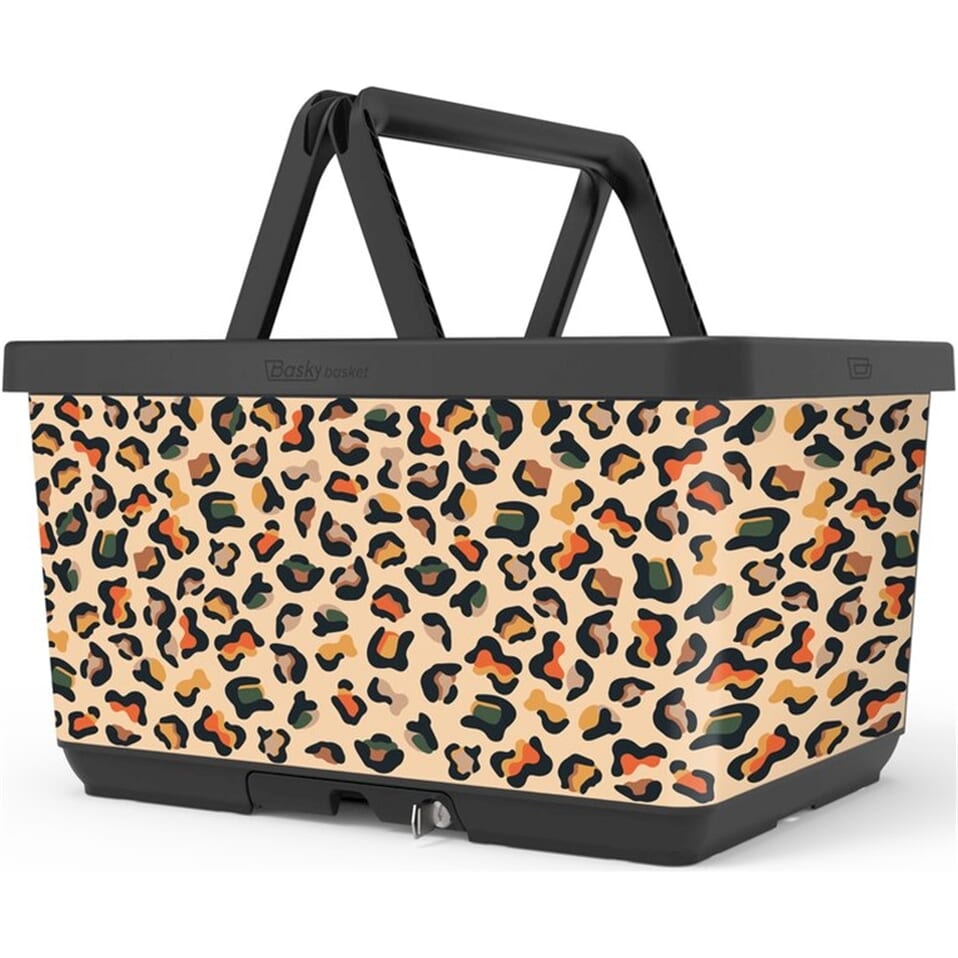 Basky Bike Basket 2.0 Wild Colored