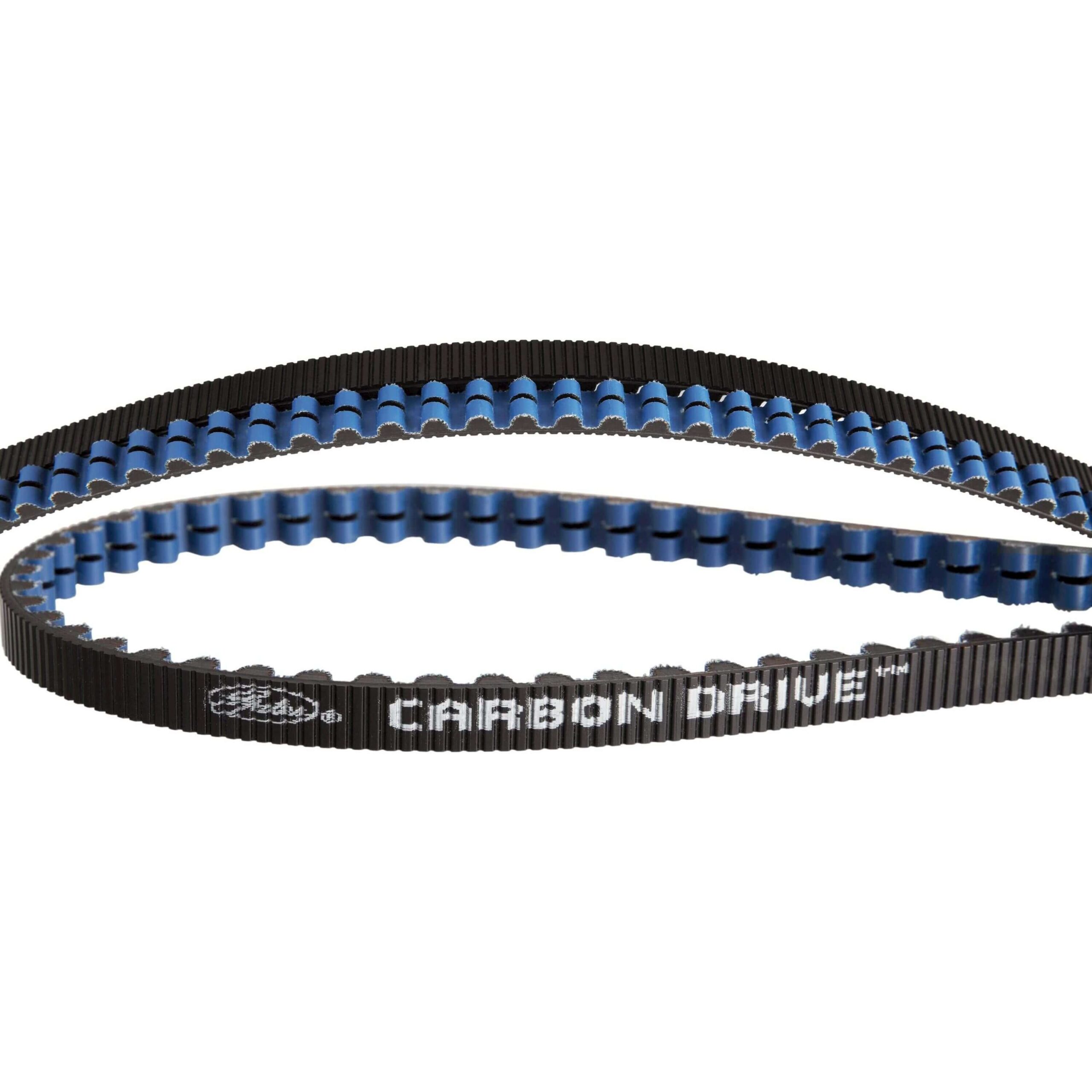 Gates CDX Belt Carbon Drive 113 Teeth Black Blue Gates CDX Belt Carbon Drive 113 Teeth Black Blue