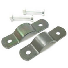 Steco Carrier Clamp For Front Carrier Black