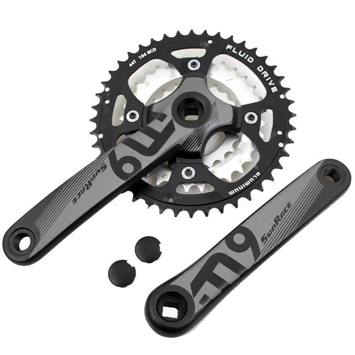 Sunrace Crankset M914 44/32/22 9v Black Sunrace Crankset M914 44/32/22 9v Black