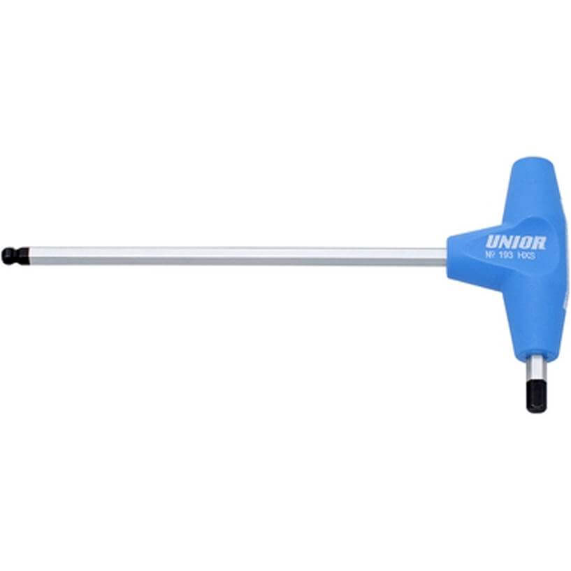 Unior T Handle Ball End Allen Key 5mm