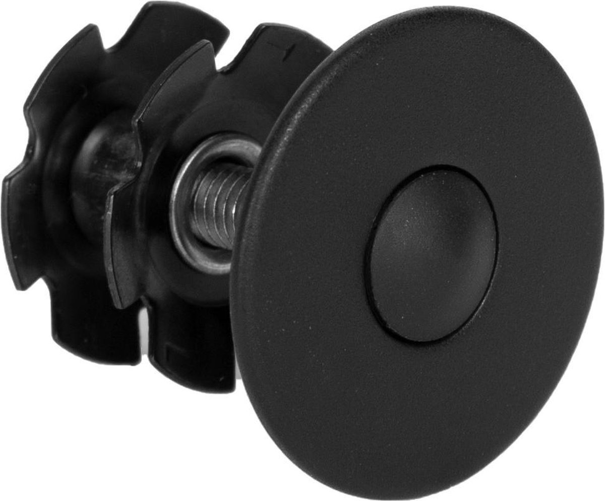 Ergotec Headset Plug/Cap Flat Ahead 1 1/8 Black Sand