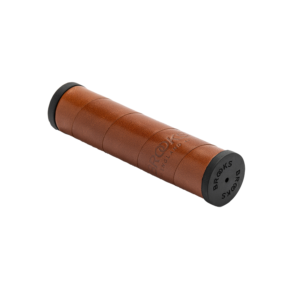 Brooks Handles Willow Leather Grips 130mm Honey