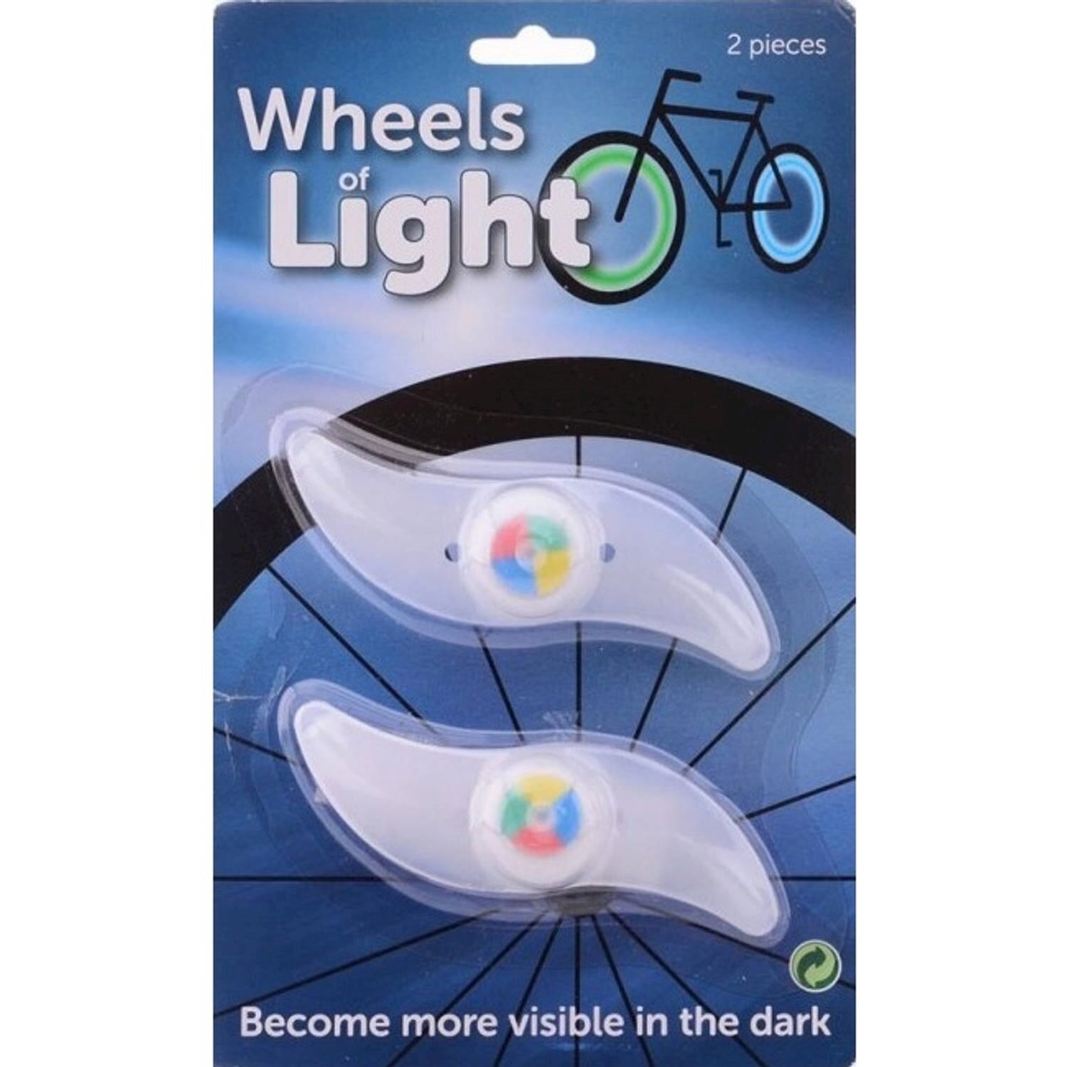 Wheels Of Light Spoke Lighting 2 Pieces On Card