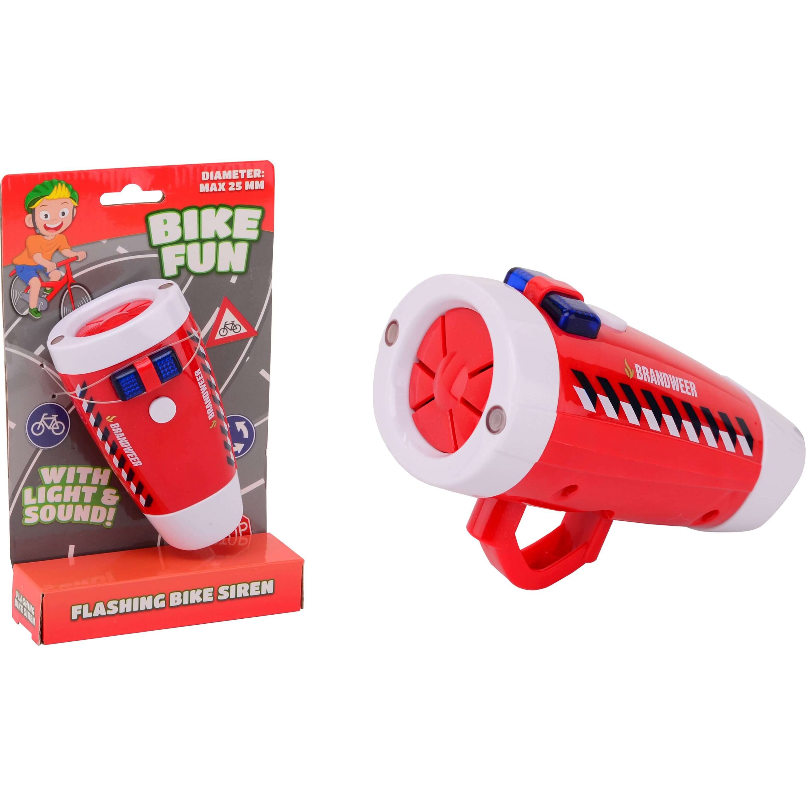 Bike Fun Fire Brigade Siren with Bike Light