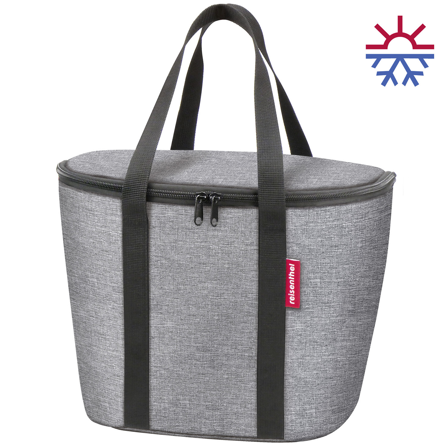 Klickfix Cooler Bag For Basket 16L Twist Silver