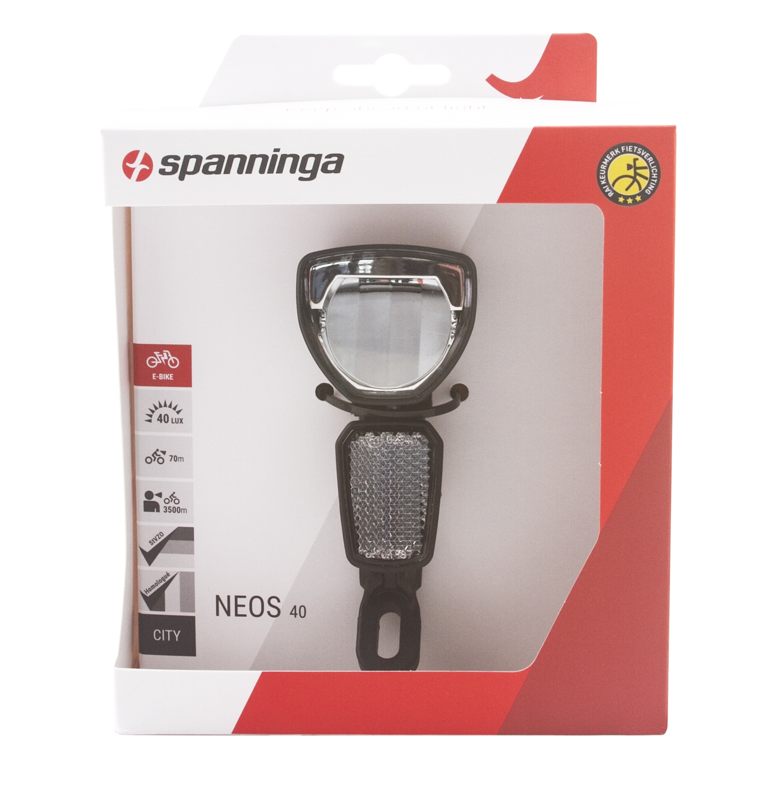 Spanninga Headlight Neos 65 XE 6-12 V E-Bike Spanninga Headlight Neos 65 XE 6-12 V E-Bike