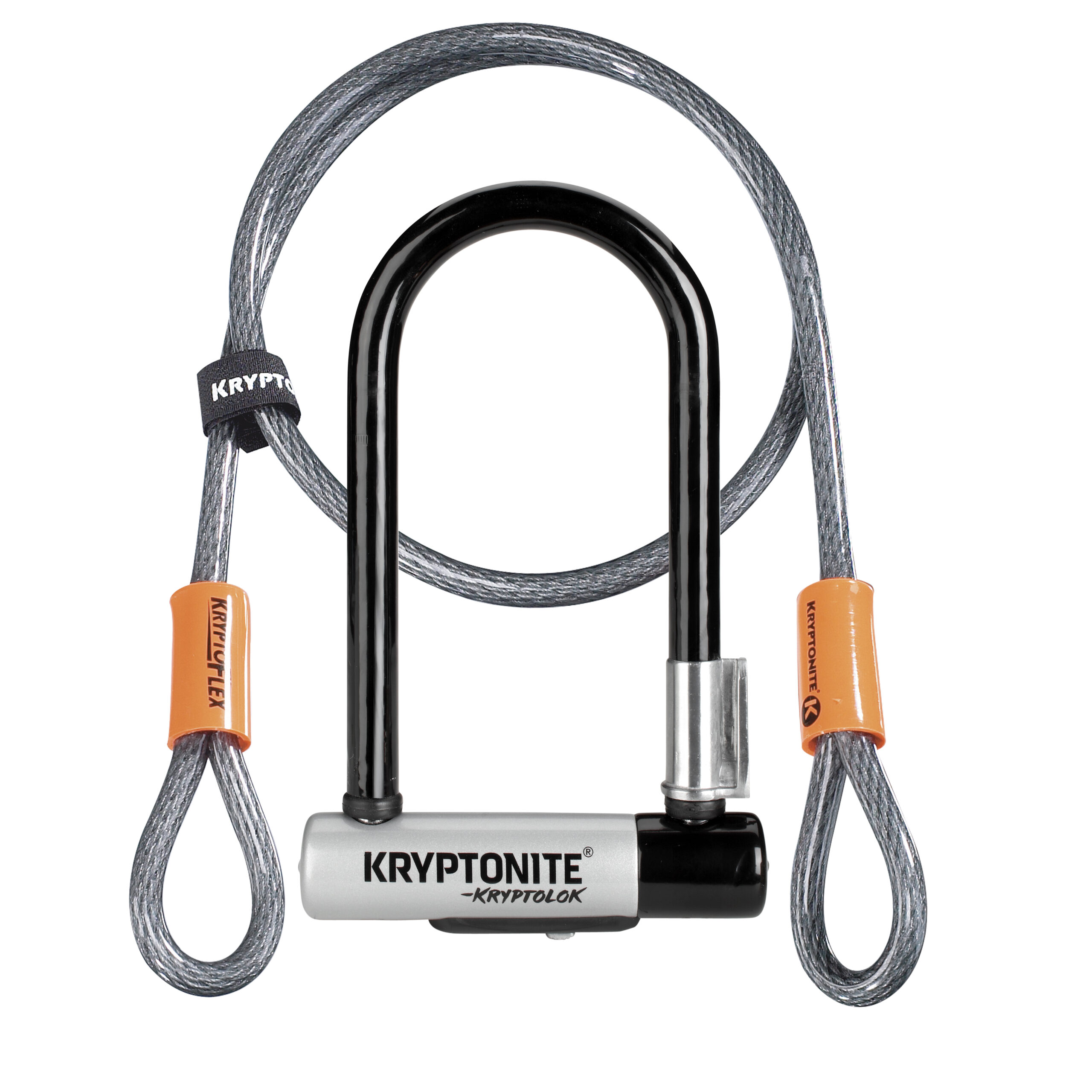Kryptonite U-Lock Kryptolok Mini-7 With Cable ART2