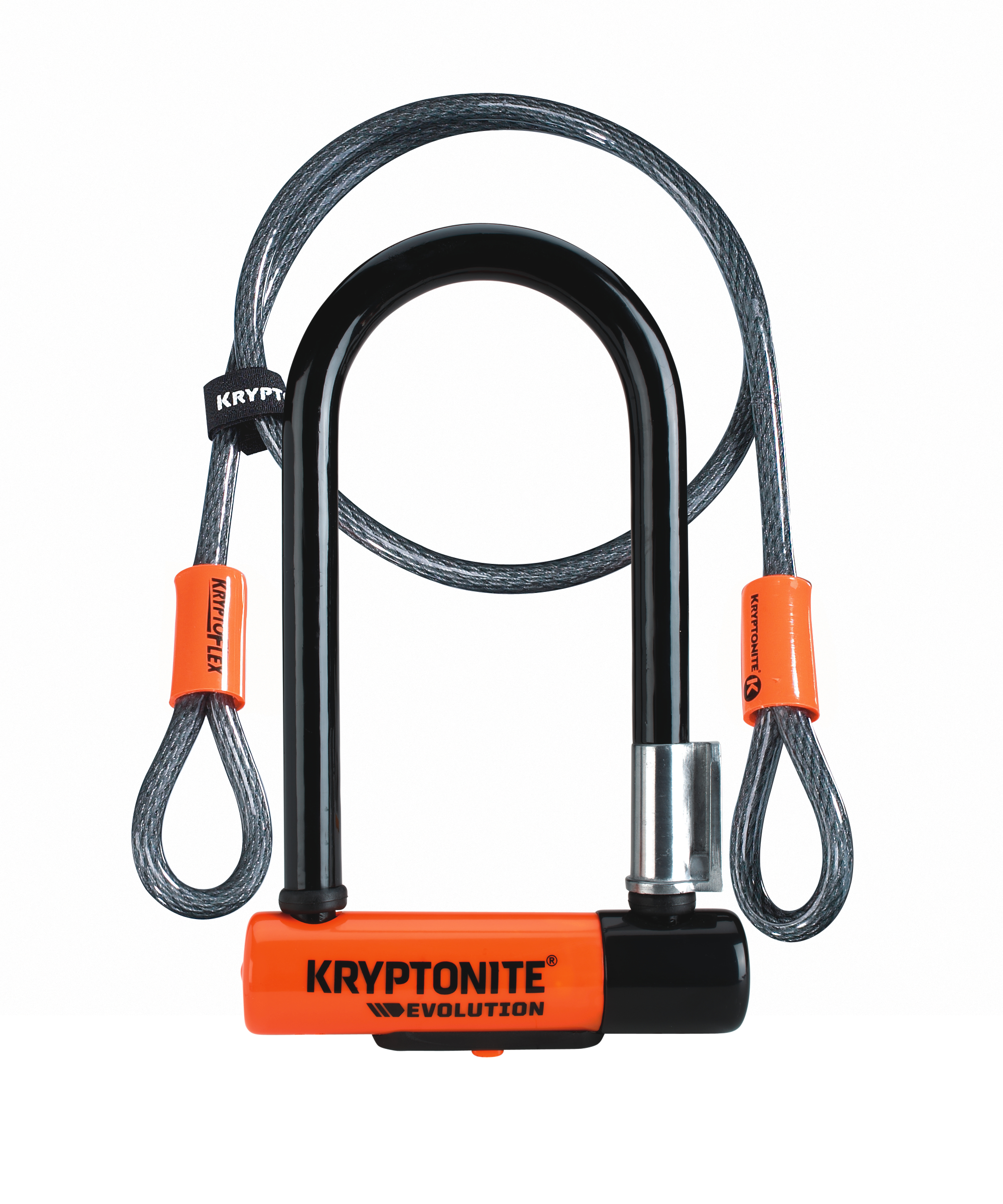 Kryptonite U-Lock Evolution Mini-7 With Cable ART2