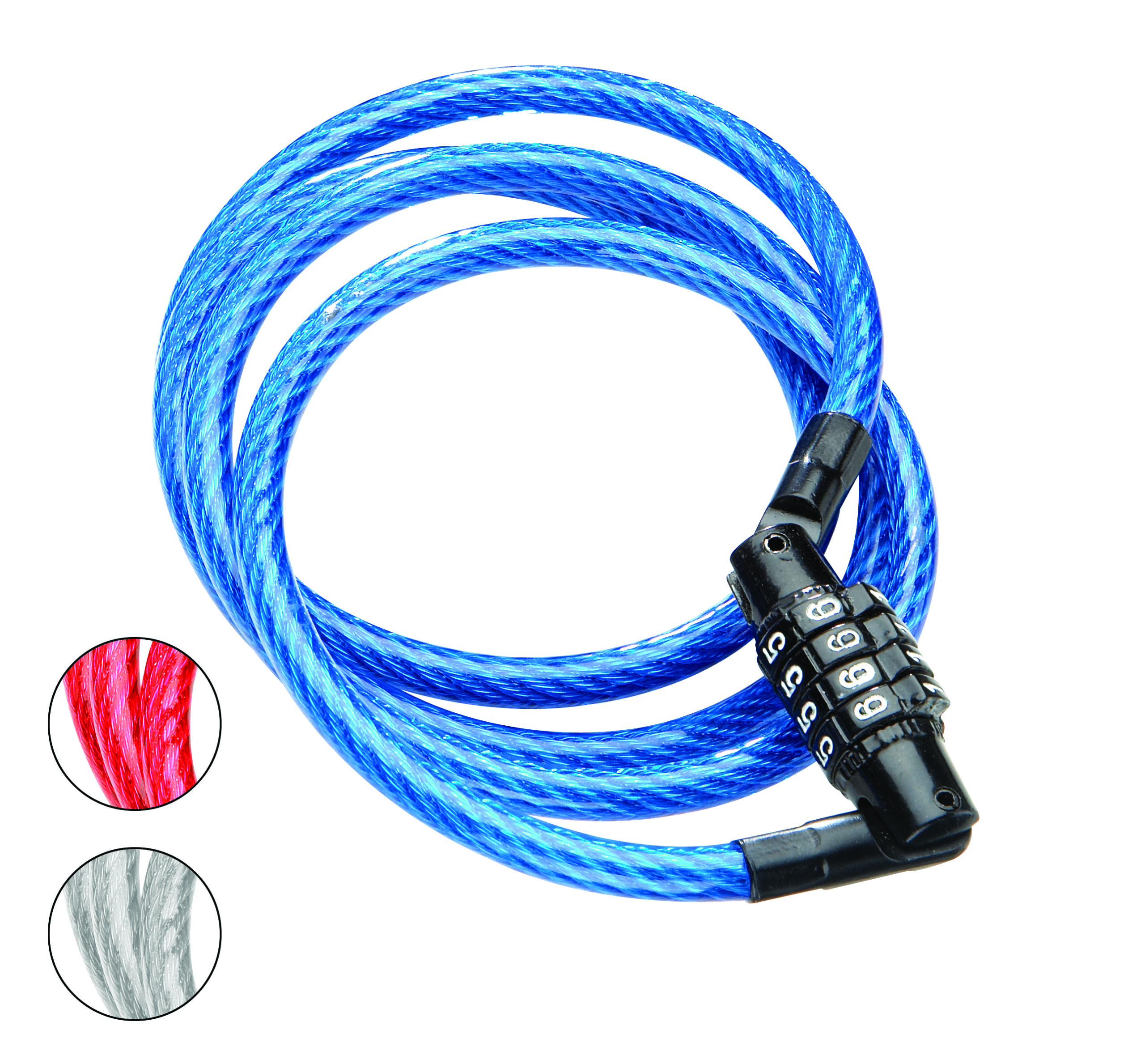 Kryptonite Cable Lock Code Keeper 712 Combo Assorted